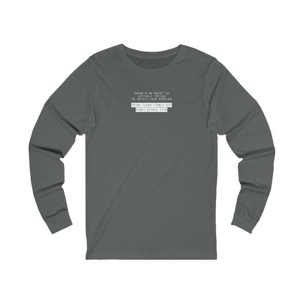 Trash Takes Itself Out Long-Sleeve Tee (TAYLOR)